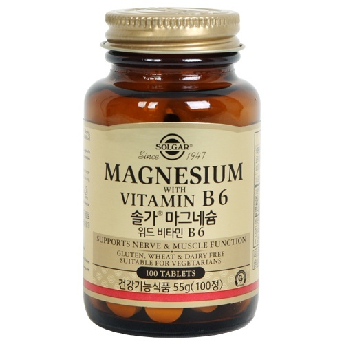 [솔가]마그네슘 위드 비타민 B6 (100정)